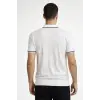 Erkek Triko Tişört Fermuarlı Polo Yaka Kısa Kol T-Shirt 3’lü Set Kahve-Siyah-Beyaz