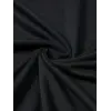 Erkek Kısa Kol Yazlık Tişört Bisiklet Yaka Baskılı Oversize T-Shirt - Siyah