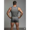 Erkek Desenli Tank Top Boxer Takım