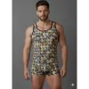 Erkek Desenli Tank Top Boxer Takımı