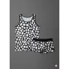 Erkek Desenli Tank Top Boxer Takımı