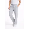 Erkek Düz Paça Beli Lastikli Eşofman Alt Pantolon - Gri