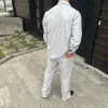 Erkek Fitilli Kadife Cepli Buggy Pantolon Oversize Rahat Kalıp - Gri