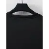 Erkek Baskılı T-Shirt Kısa Kol Bisiklet Yaka Regular Fit Yazlık Tişört - Siyah
