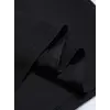 Erkek Baskılı T-Shirt Kısa Kol Bisiklet Yaka Regular Fit Yazlık Tişört - Siyah