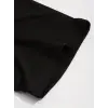 Erkek PERFECTLY Baskılı Tişört Bisiklet yaka yazlık Kısa Kol t-shirt - Siyah