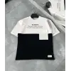 ERKEK Tişört Torba Cepli Parçalı Kısa Kol T-Shirt - iyah