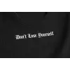 Erkek Wafıl Kumaş Tişört Regular Kalıp Bisiklet Yaka Baskılı T-Shirt - Siyah