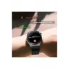 Erkekler için Akıllı Saat, GPS ve Nabız Sensörlü, Suya Dayanıklı, Siyah Kordonlu