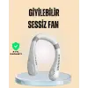 Esnek Silikon Tasarımlı Taşınabilir Kişisel Fan