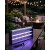 Ev Balkon Mutfak İçin Elektrikli Sinek Savar 10W UV Işıklı Lamba