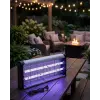 Ev Balkon Mutfak İçin Elektrikli Sinek Savar 10W UV Işıklı Lamba