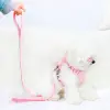 Evcil Hayvan Peluş Ayıcıklı Göğüs Gezdirme Tasması Set
