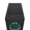 EVEREST BUMPY, Mesh, 600W, 4x12cm RGB Fan, Temperli Cam Yan Panel, ATX, GAMING KASA