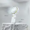 EVEREST EFN11, BEYAZ, 3 Kademeli Hız, Elde Kullanım, Dahili 900mAh Bataryalı, Type-C Şarj Girişli, Vantilatör