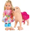 Evi Köpeği ve 3 Yavrusu SMB-105733072