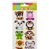 Eyes Stickers Karışık Hayvanlar