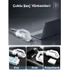 EZERE 6101E Kablosuz Dikey Şarjlı Mini Araç ve Ev Süpürgesi-(5775)