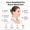 EZERE NeckRelief Pro Ultrasonik Dalgalı Ve Isıtmalı Rahatlatıcı Boyun Masaj Aleti-(5775)