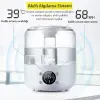 Ezere TH-413 Akıllı Dijital Hava Nemlendirici | 3L Kapasite Dokunmatik Panel Uzaktan Kumanda Sessiz Çalışma-(5775)