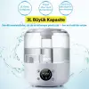 Ezere TH-413 Akıllı Dijital Hava Nemlendirici | 3L Kapasite Dokunmatik Panel Uzaktan Kumanda Sessiz Çalışma-(5775)