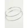 Ezme Metal Halka Küpe 8-9-10 cm