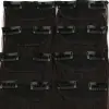 Fiber Sen Düz 8 Parça Çıt Çıt / Koyu Kahve