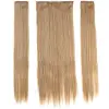Fiber Sen Düz Yarım Ay + 2 Yan Çıt Çıt / Karamel Platin Röfleli