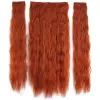 Fiber Sen Kabarık Daalı Yarım Ay + 2 Yan Çıt Çıt / Bakır