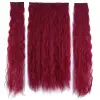 Fiber Sen Kabarık Daalı Yarım Ay + 2 Yan Çıt Çıt / Kızıl