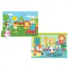 Baby Railway & Bedtime 2’si 1 Arada Puzzle