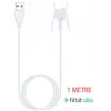 Fitbit Alta Şarj Kablosu Cihaz Kiti Reset Tuş (1metre)-(5775)