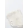 Fiyonklu Penye Soket Çorap 2li 10150 Ekru