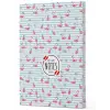 Flamingo 4 - Yan Boyamalı Çizgili Defter