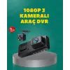 Full HD 1080P Araç Kamerası | Gece Görüşlü, Döngü Kayıt ve Geri Görüş