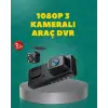 Full HD 1080P Araç Kamerası | Gece Görüşlü, Döngü Kayıt ve Geri Görüş