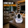 Full HD Akıllı IP Kamera – Gece Görüşlü, Hareket Sensörlü, Çift Yönlü Ses ve Online Kayıt Özellikli Yeni Nesil