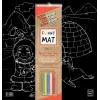 Funny Mat Black Kutup (Tebeşirli)
