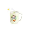 Funny Pipetli Çuk Içecek Bardağı Desenli Bardak 350ml
