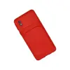 Galaxy A01 Core Kılıf Kelvin Kartvizitli  - Kırmızı