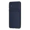Galaxy A01 Core Kılıf Kelvin Kartvizitli  - Lacivert