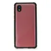 Galaxy A01 Core Kılıf Miami Şeffaf  - Siyah