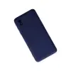 Galaxy A01 Core Kılıf Nano İçi Kadife  - Lacivert
