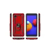 Galaxy A01 Core Kılıf Sofya Yüzüklü  Kapak - Siyah