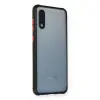 Galaxy A02 Kılıf Miami Şeffaf  - Siyah