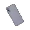 Galaxy A02 Kılıf Montreal  Kapak - Gri