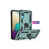 Galaxy A02 Kılıf Sofya Yüzüklü  Kapak - Yeşil