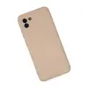 Galaxy A03 Kılıf Nano İçi Kadife  - Pudra