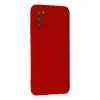 Galaxy A03s Kılıf Nano İçi Kadife  - Kırmızı