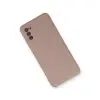 Galaxy A03s Kılıf Nano İçi Kadife  - Pudra